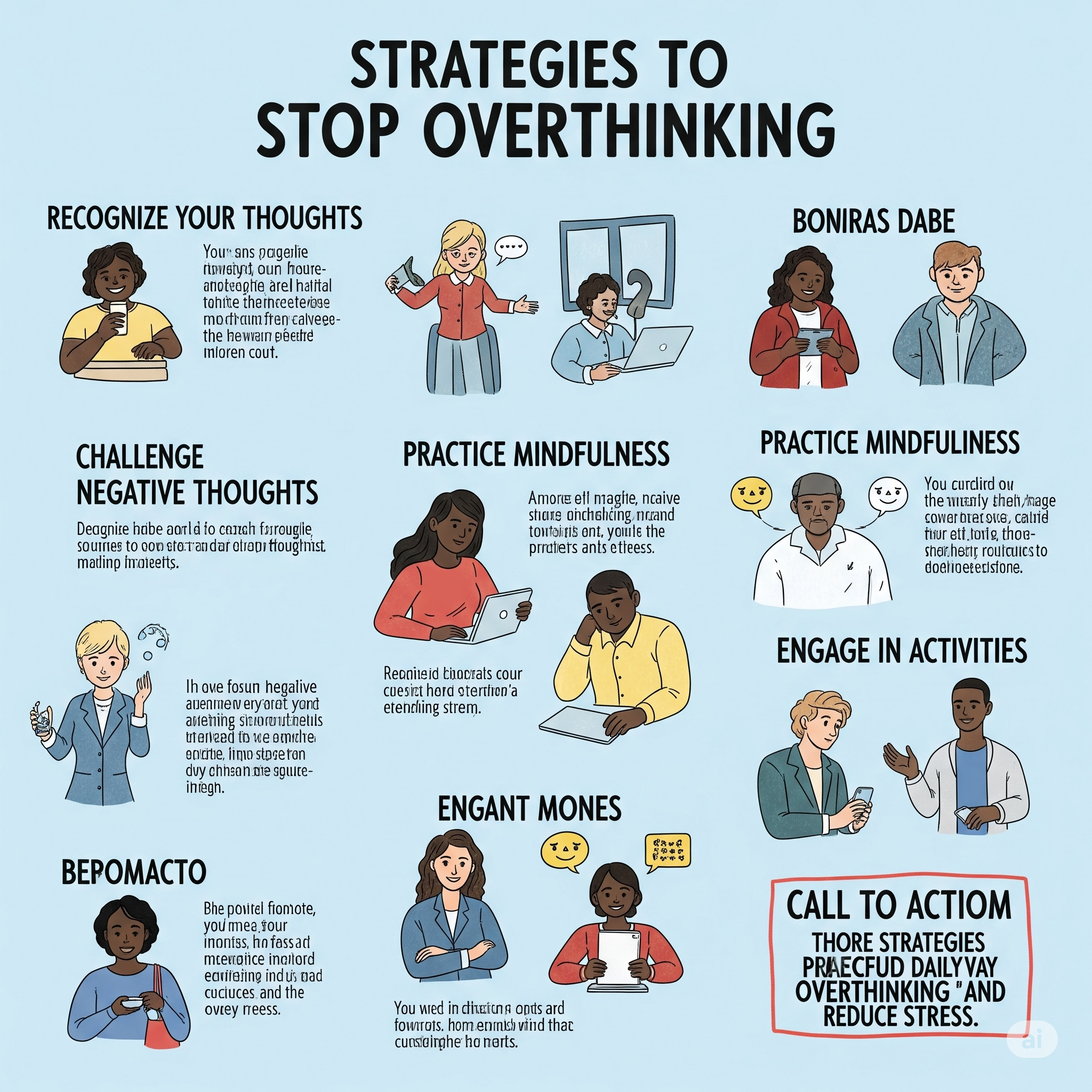 how to stop overthinking