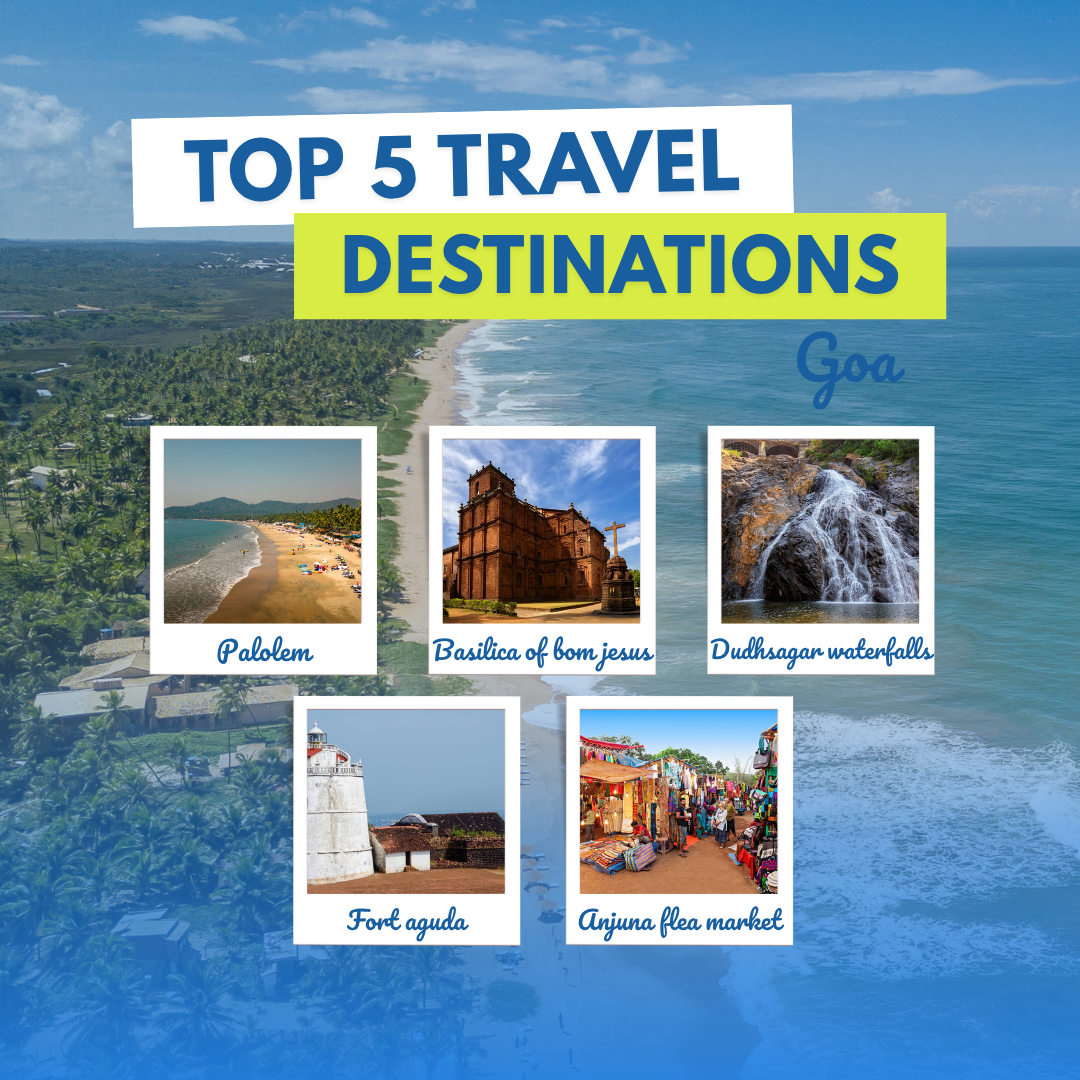 Top 5 places in Goa