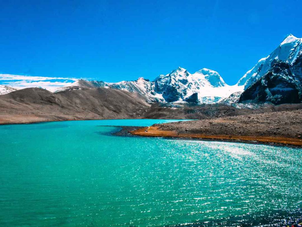 Gurudongmar lake in  Sikkim