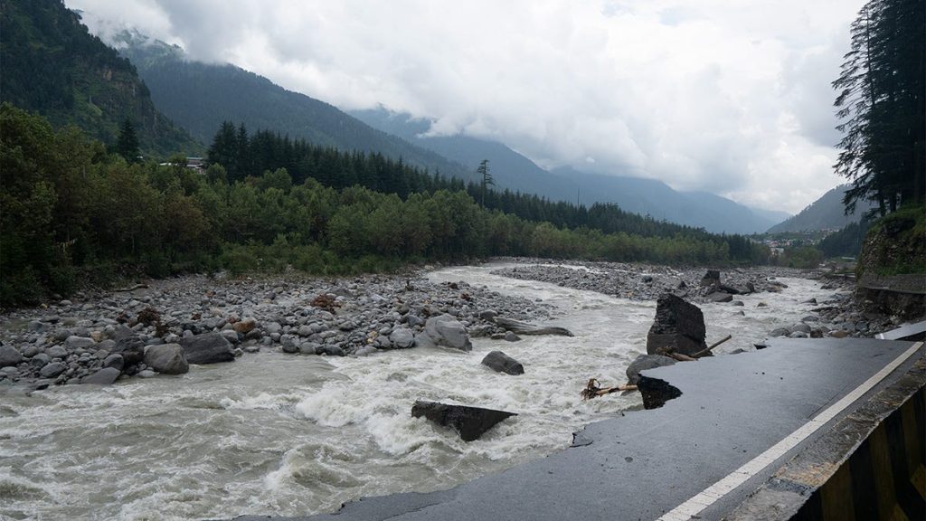 Monsoon in manali