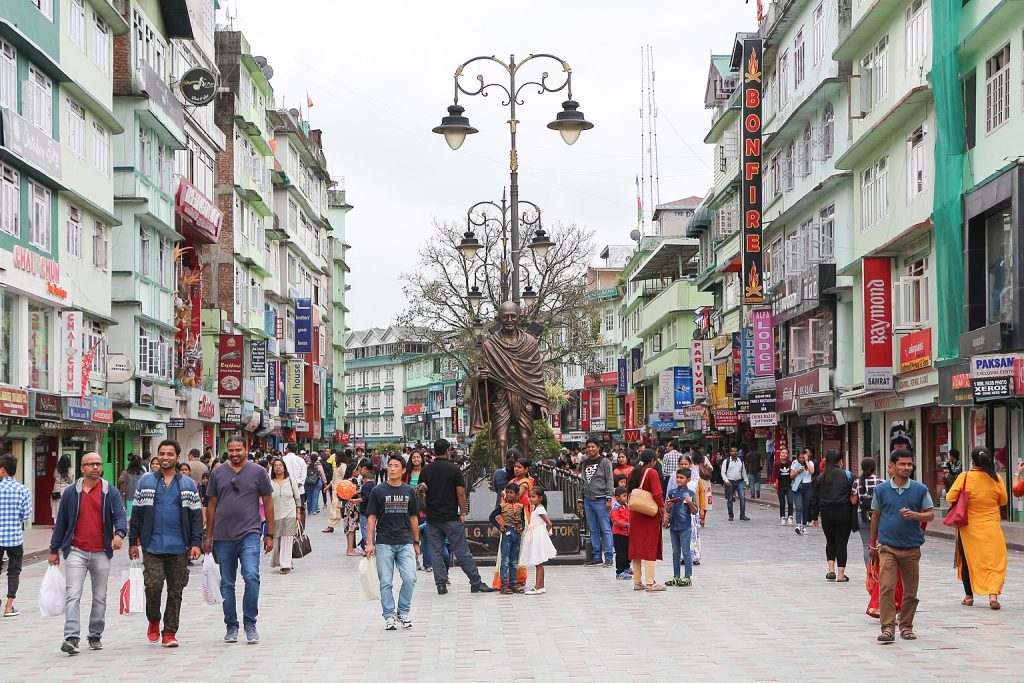 Gangtok, MG Road , Sikkim