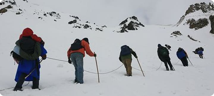 Trekking to Kinnaur Kailash