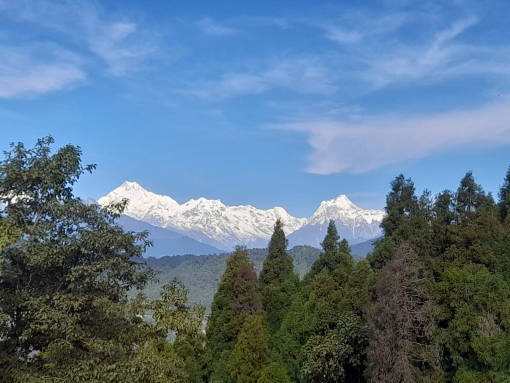 Kanchenjunga view from Gangtok