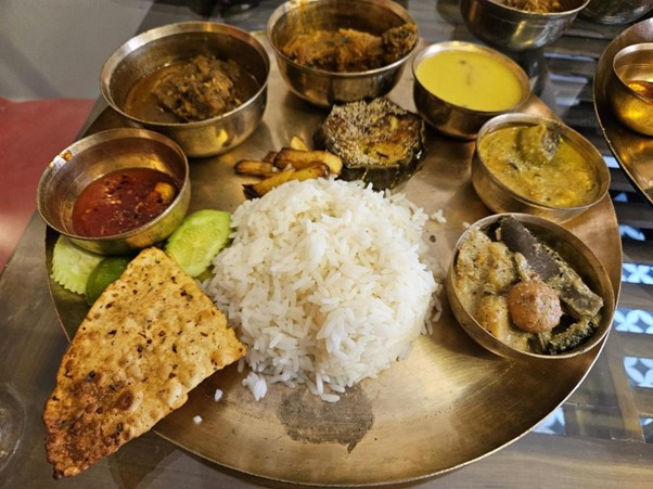 shantiniketan bengali thali