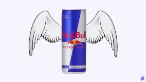 Red Bull branding with high-energy visuals and action sports theme.