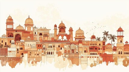 Indian Summer vacation, Rajasthan , Jaipur, monsoon