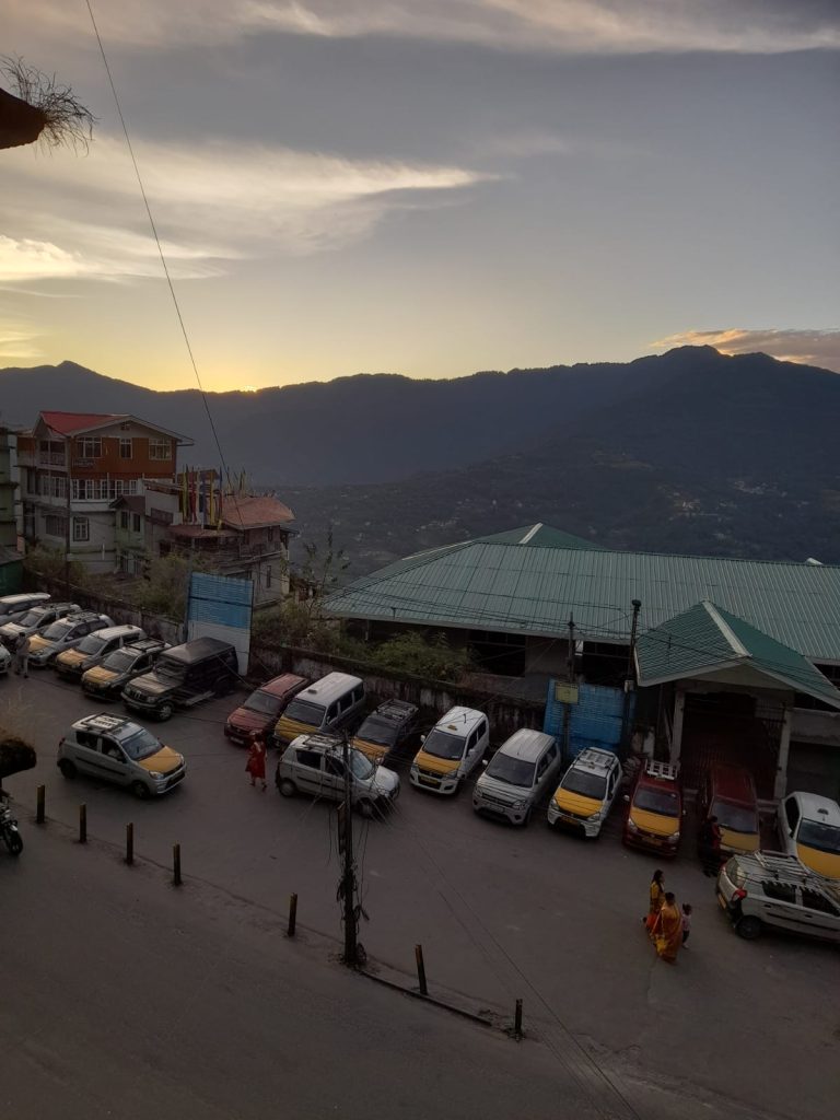 Taxi stand Gangtok