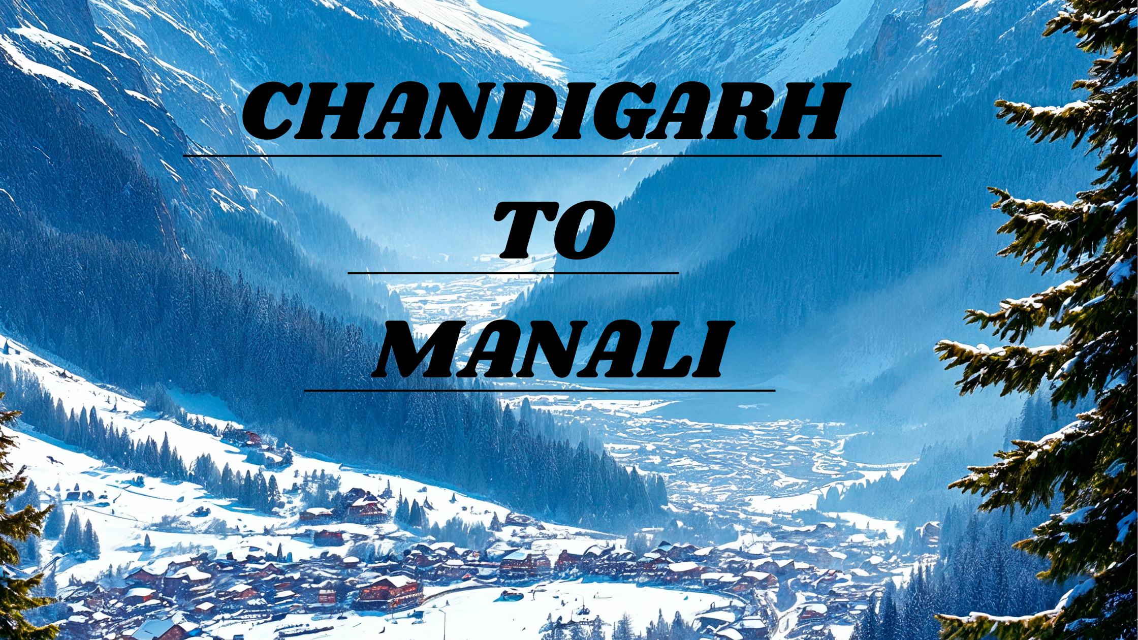 CHANDIGARH TO MANALI DISTANCE TRAVEL