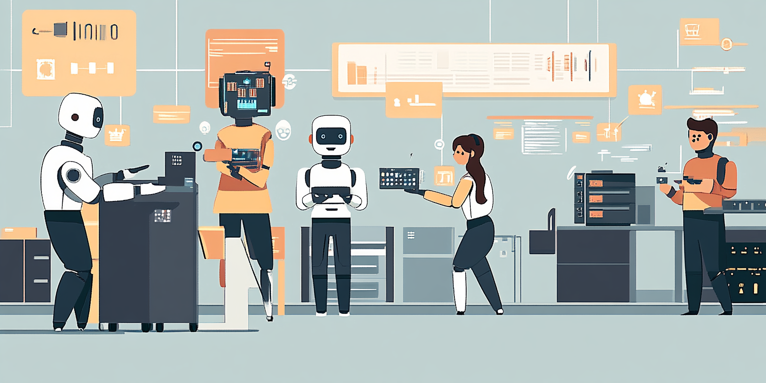 humans and robots collaboration in the workplace