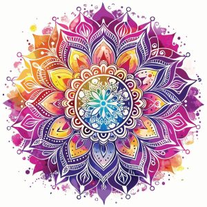 a Magical World Of mandala Art