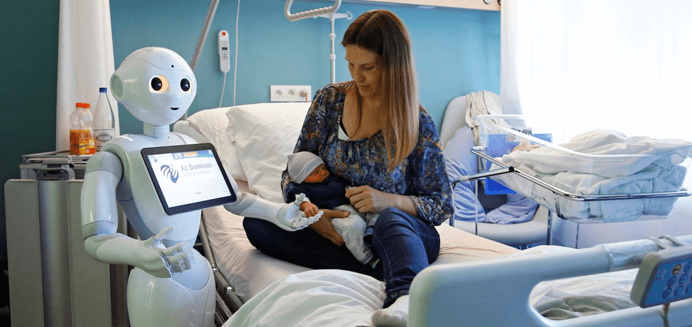 humans and robots working together in healthcare