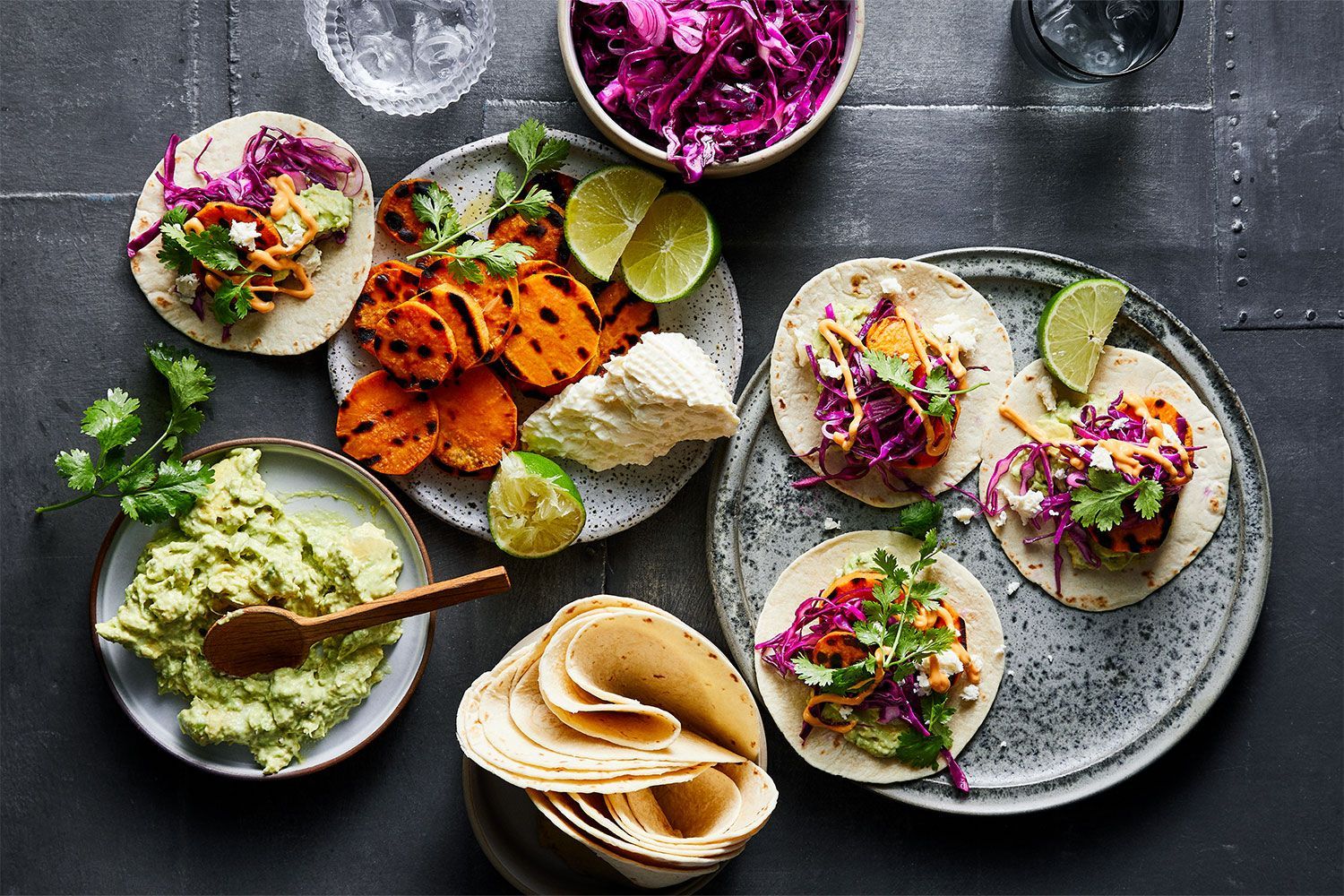 Foods with healthy components.