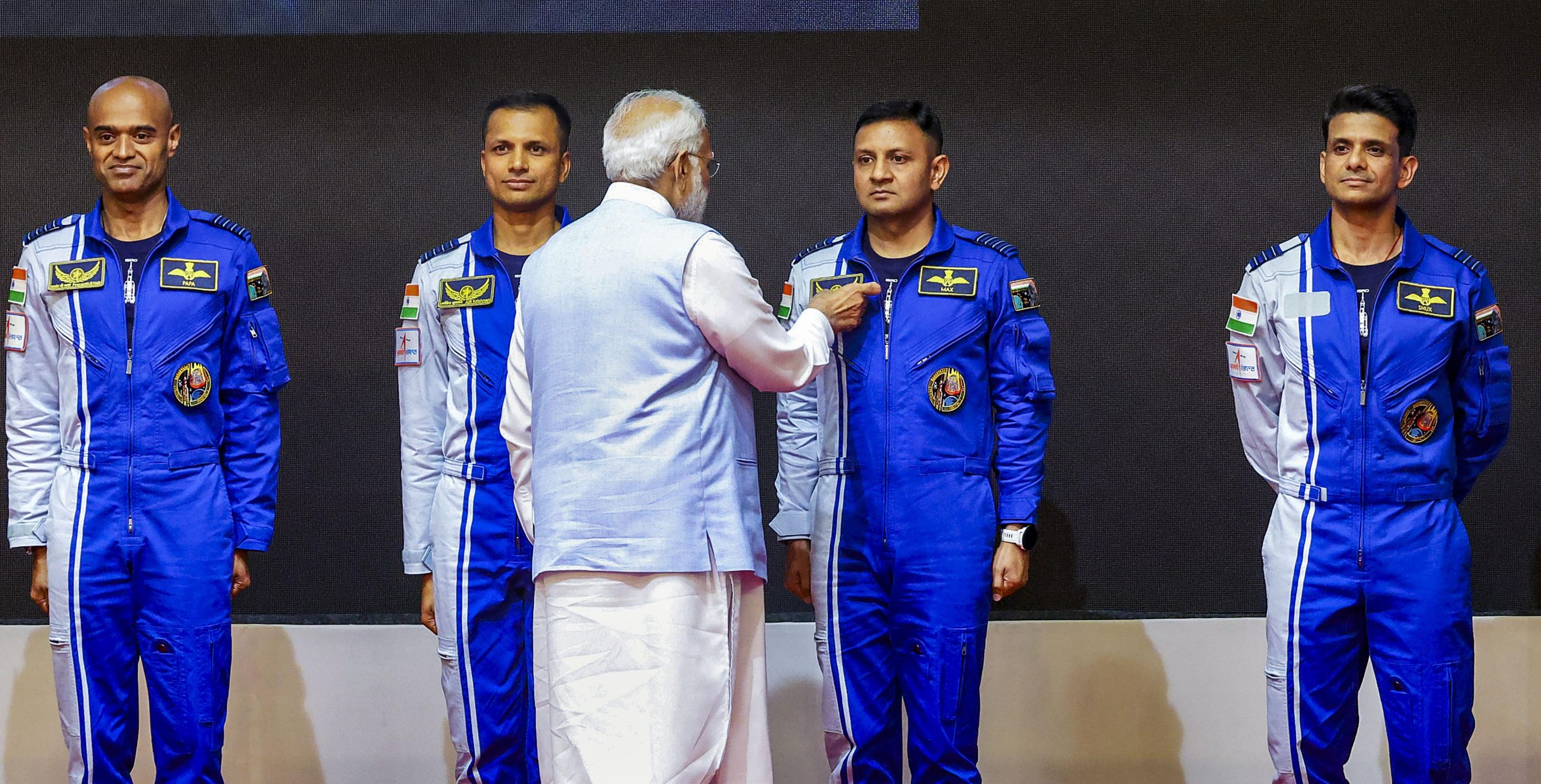 Astronauts selected for India’s Gaganyaan Mission