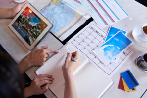 travel itenary process