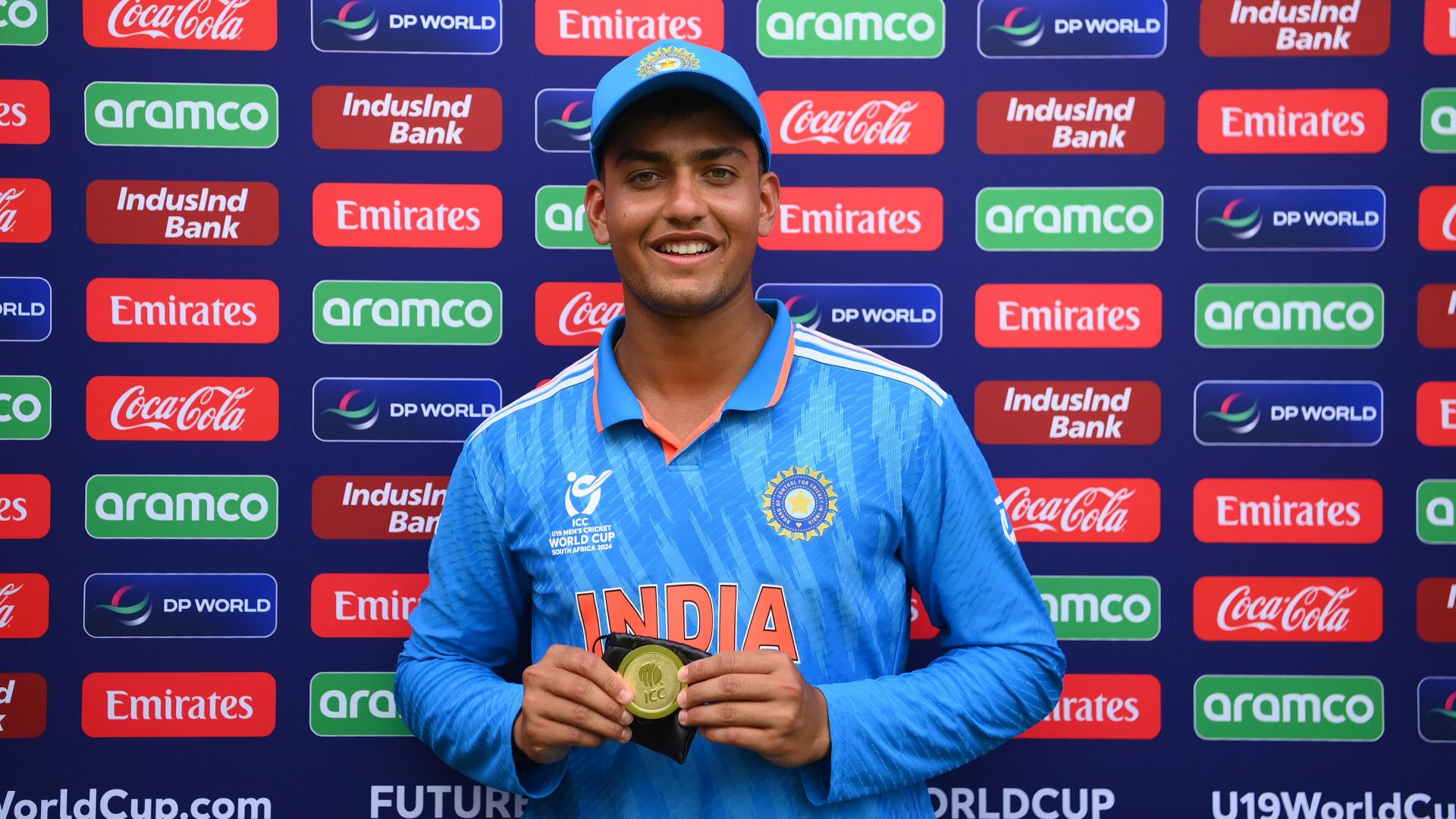 Arshin Kulkarni playing aggressive shot during cricket match