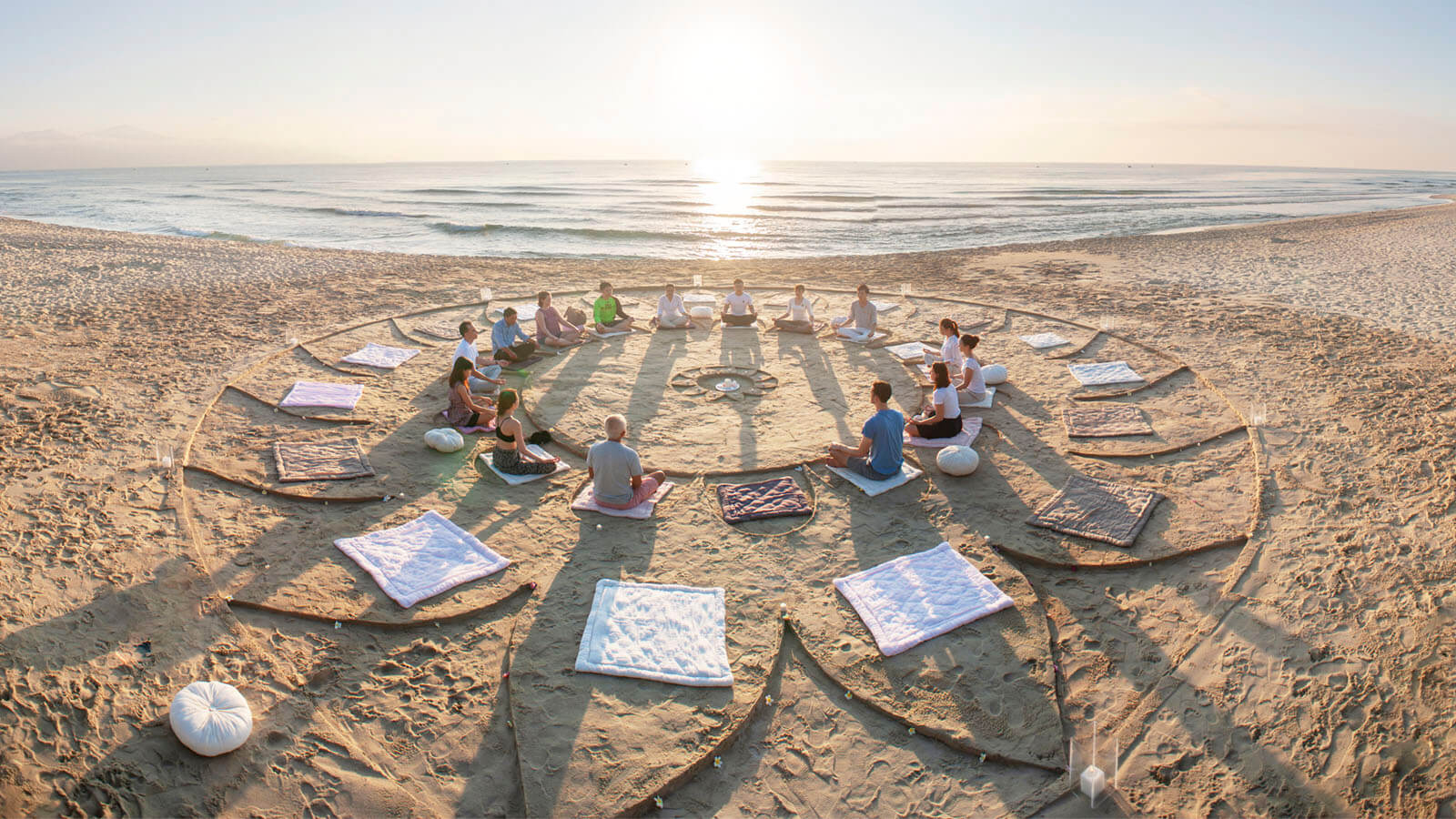 Health and Wellness on beach