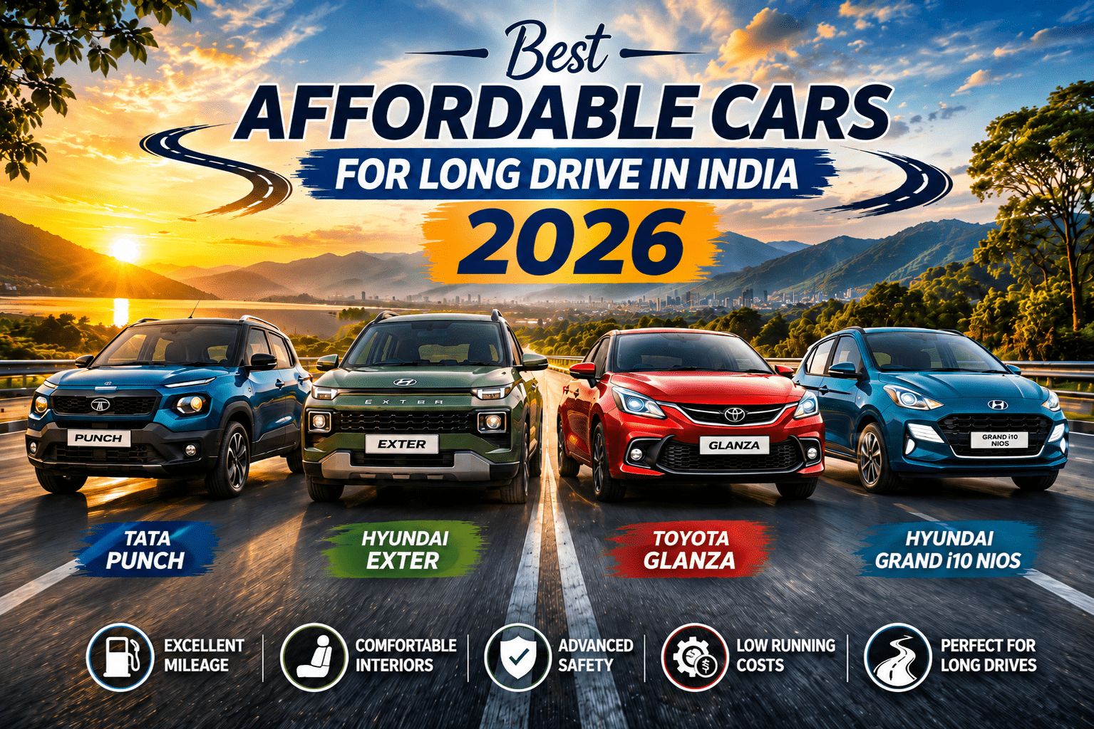 Best Affordable Cars for Long Drive