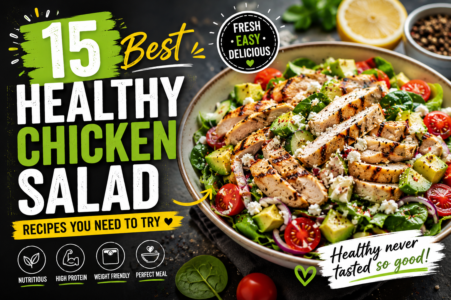 15 Best Healthy Chicken Salad Recipes