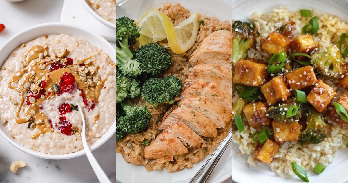 Delicious everyday brown rice recipes for breakfast, lunch, and dinner.