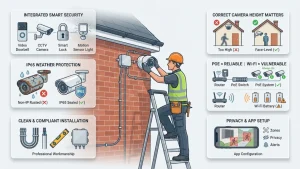 Smart home devices for home security