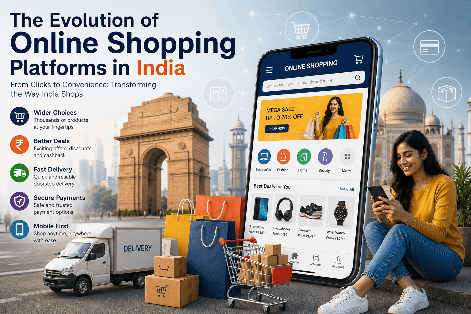 Online shopping platforma