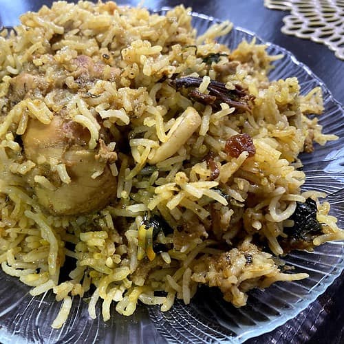 Chicken -biryani-Potato