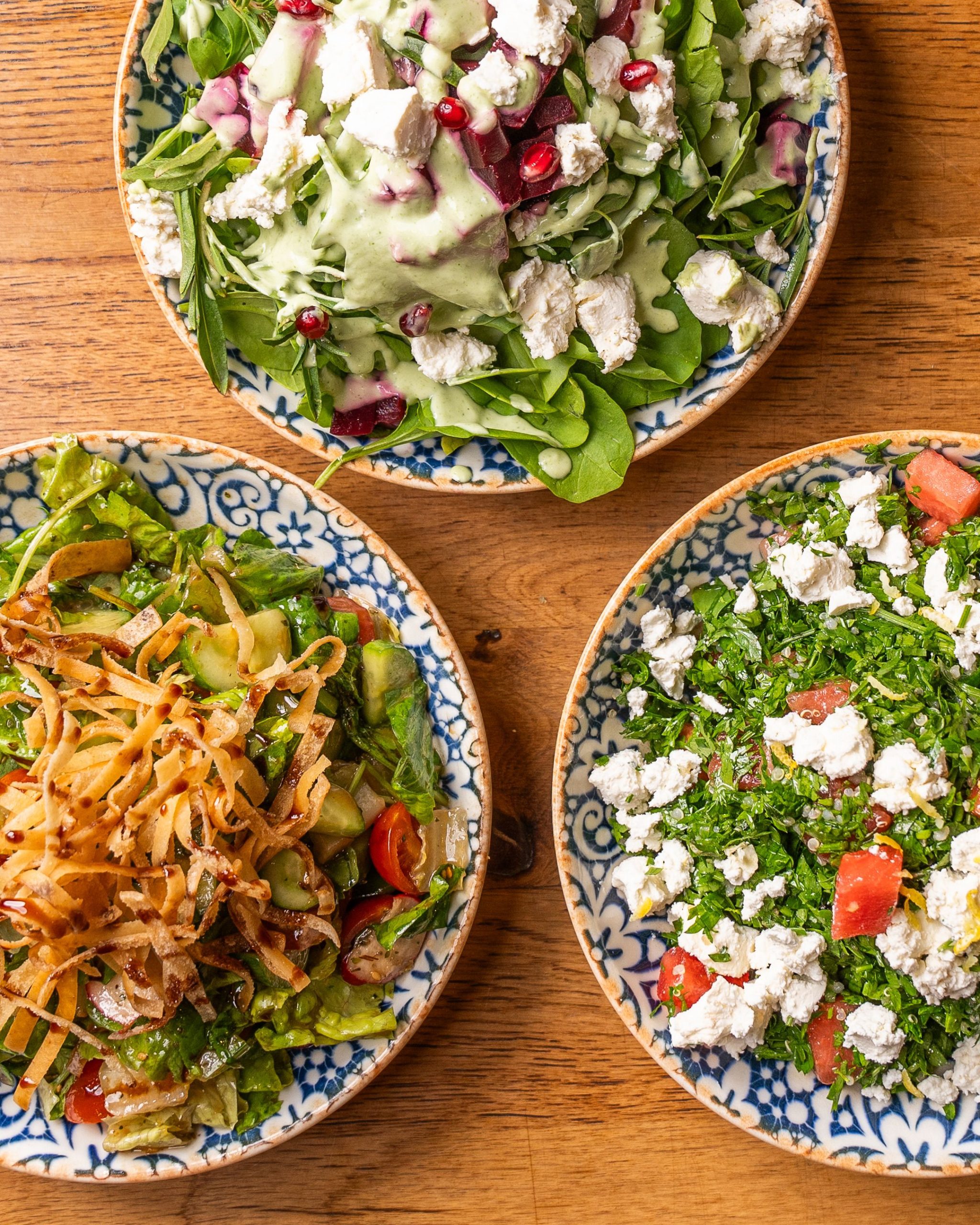 Healthy salad bowls with fresh vegetables for a balanced diet for busy students and workers