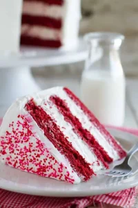red velvet ice cream cake