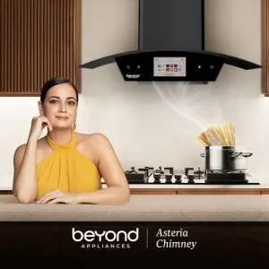 Beyond Appliances Asteria chimney for modern kitchen