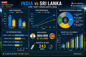 India vs Srilanka Live Test 