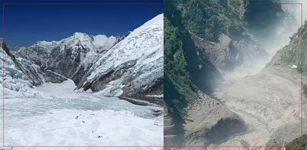 nepal glacier collapse