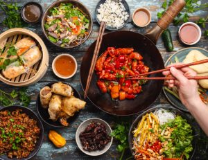 Chinese food around the world
