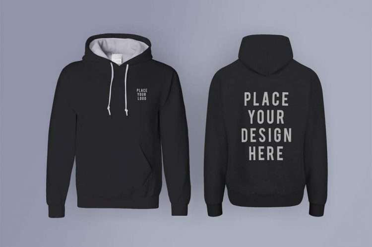 Custom printed hoodie