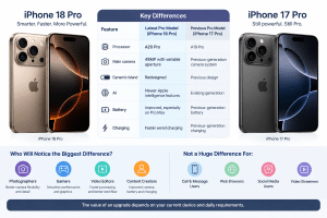 New Pro Models Compare With the Previous Generation