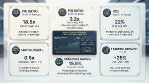 Small cap stocks valuation ratios P/E P/B and ROE