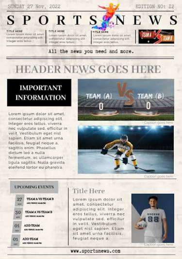 daily sports routine