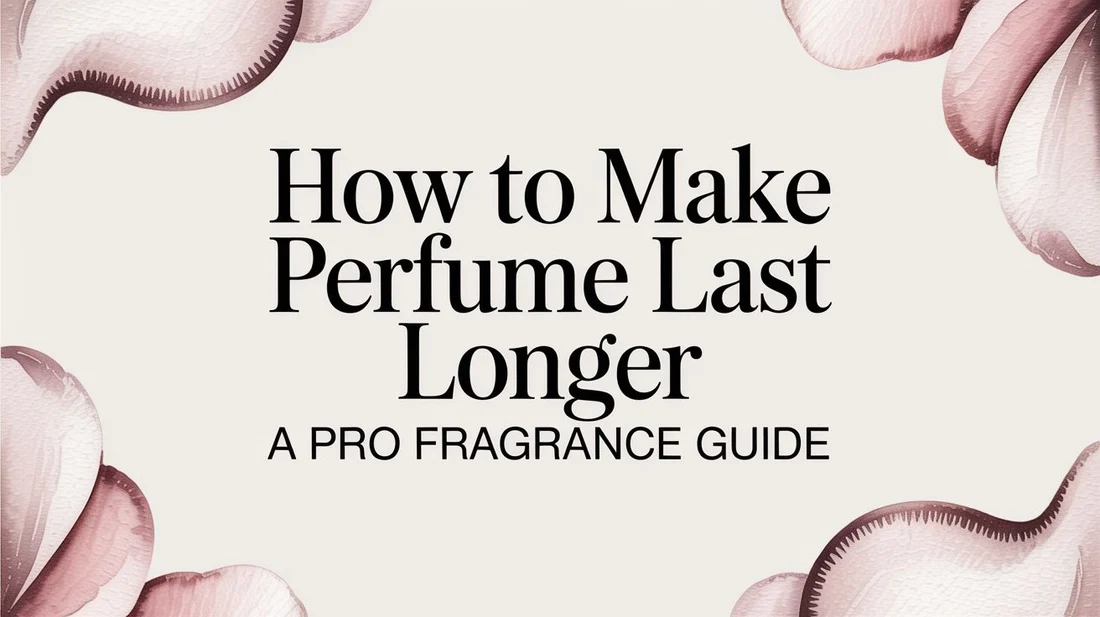 How to Make Perfume Last Long
