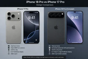 iphone 18 pro vs 17 pro