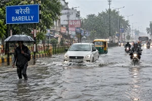 Bareilly heavy rain and waterlogging in Uttar Pradesh 2026
