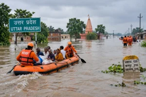 Uttar Pradesh heavy rain and floods 2026