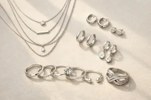 Silver vs Diamond Jewelry