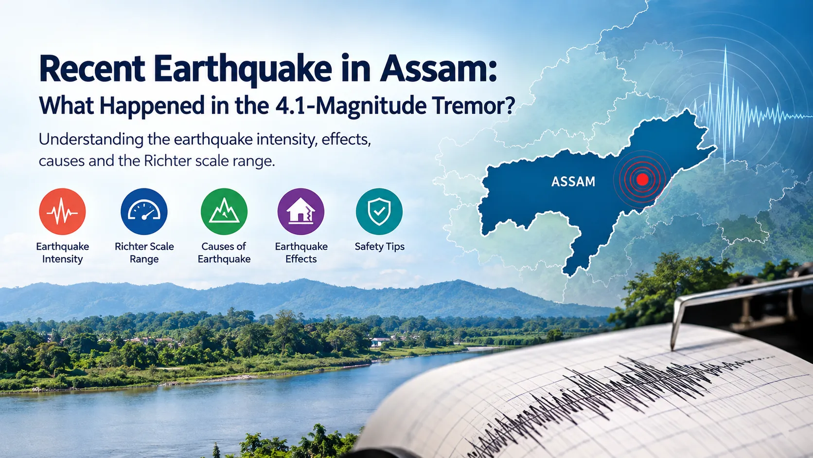 recent earthquake in assam