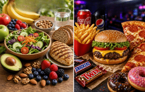 Healthy Food vs. Junk Food