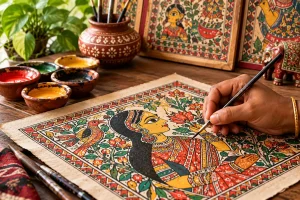 traditional Indian art