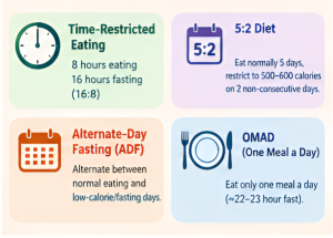 Common methods of intermittent Fasting