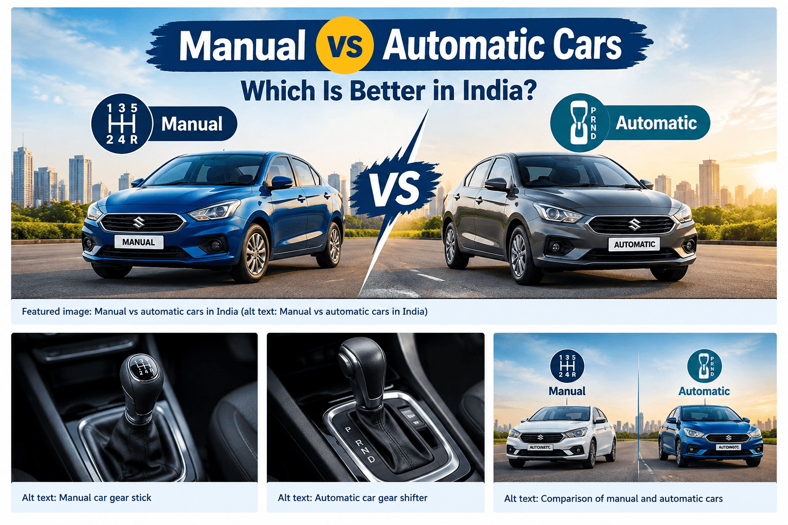 manualvs automatic cars
