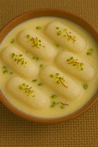 Colourful Cham Cham Benagli sweets coated with coconut